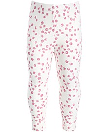 Baby Girls Dot-Print Leggings, Created for Macy's 