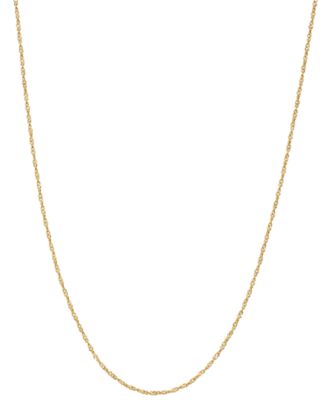 Giani Bernini - 24k Gold over Sterling Silver Necklace, Diamond-Cut Singapore Chain