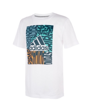 adidas Toddler Boys Short Sleeve Colorblock Badge of Sport T-shirt