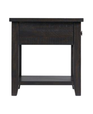 Kahlil 1-Drawer Chairside Table with USB