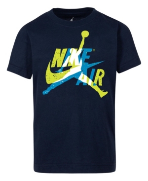 Jordan Big Boys Jumpman Classics Logo Graphic T-shirt