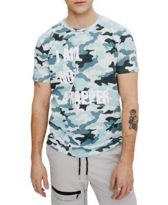 ELEVEN PARIS - Men's I Am Not A Rapper Camouflage Graphic T-Shirt