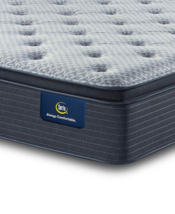 Serta - Serene Sky 12" Plush Pillow Top Mattress- Twin XL