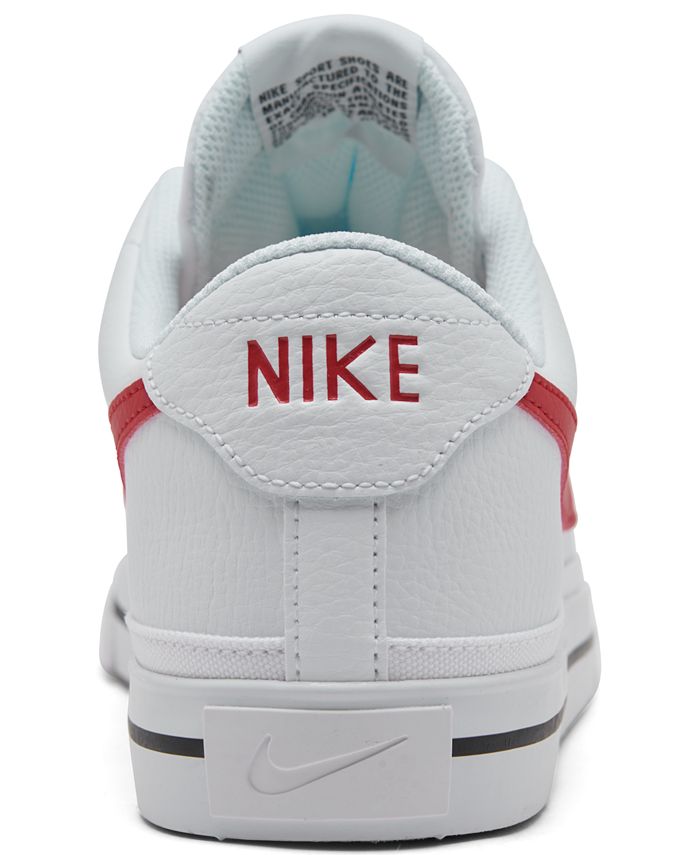 Nike Men's Court Legacy Leather Casual Sneakers from Finish Line ...