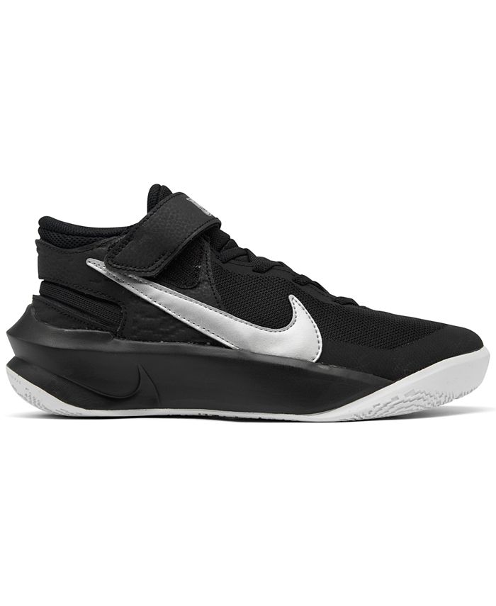 Nike Big Boys Team Hustle D 10 FlyEase Basketball Sneakers from Finish