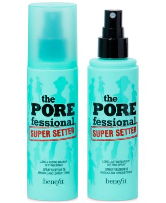 Benefit Cosmetics - 2-Pc. The POREfessional Super Setter Steal Makeup Setting Spray Set