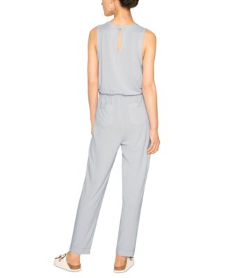 B New York Drawstring-Waist Jumpsuit - Macy's