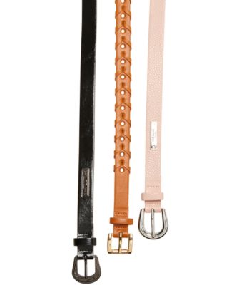 Steve Madden - 3-Pk. Multi-Color Belts