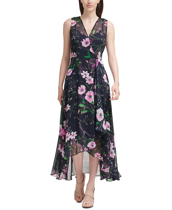 Calvin Klein High Low Maxi Dress Macy s
