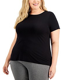 Plus Size Solid T-Shirt, Created for Macy's