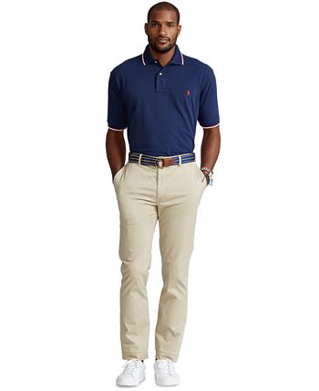 Polo Ralph Lauren Men's Big & Tall Mesh Polo Shirt - Macy's