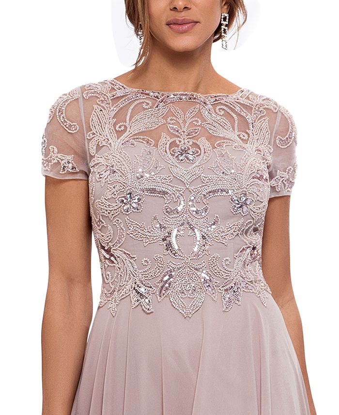 xscape chiffon gown