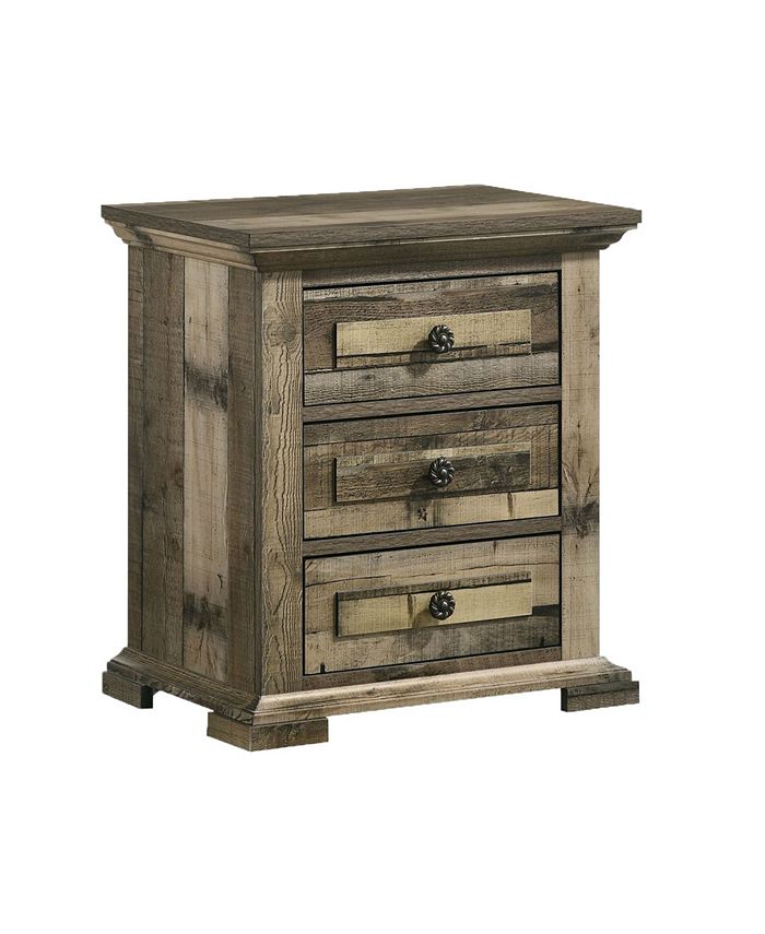 Picket House Furnishings Shayne 3-Drawer Nightstand - Macy's