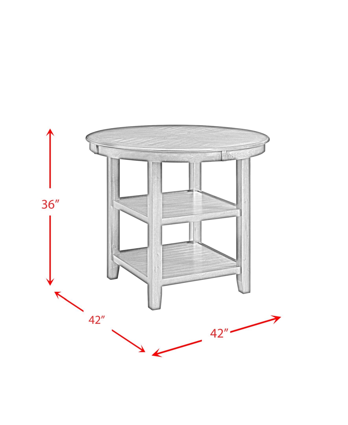 Picket House Furnishings Taylor Counter Height Dining Table