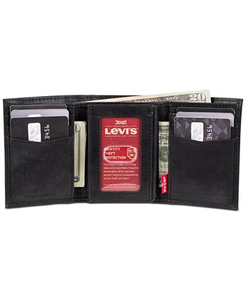 Levi's - Men's Andrew Extra-Capacity Tri-Fold Wallet