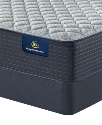 Serta CLOSEOUT! Serene Sky 12" Firm Mattress Set- Queen