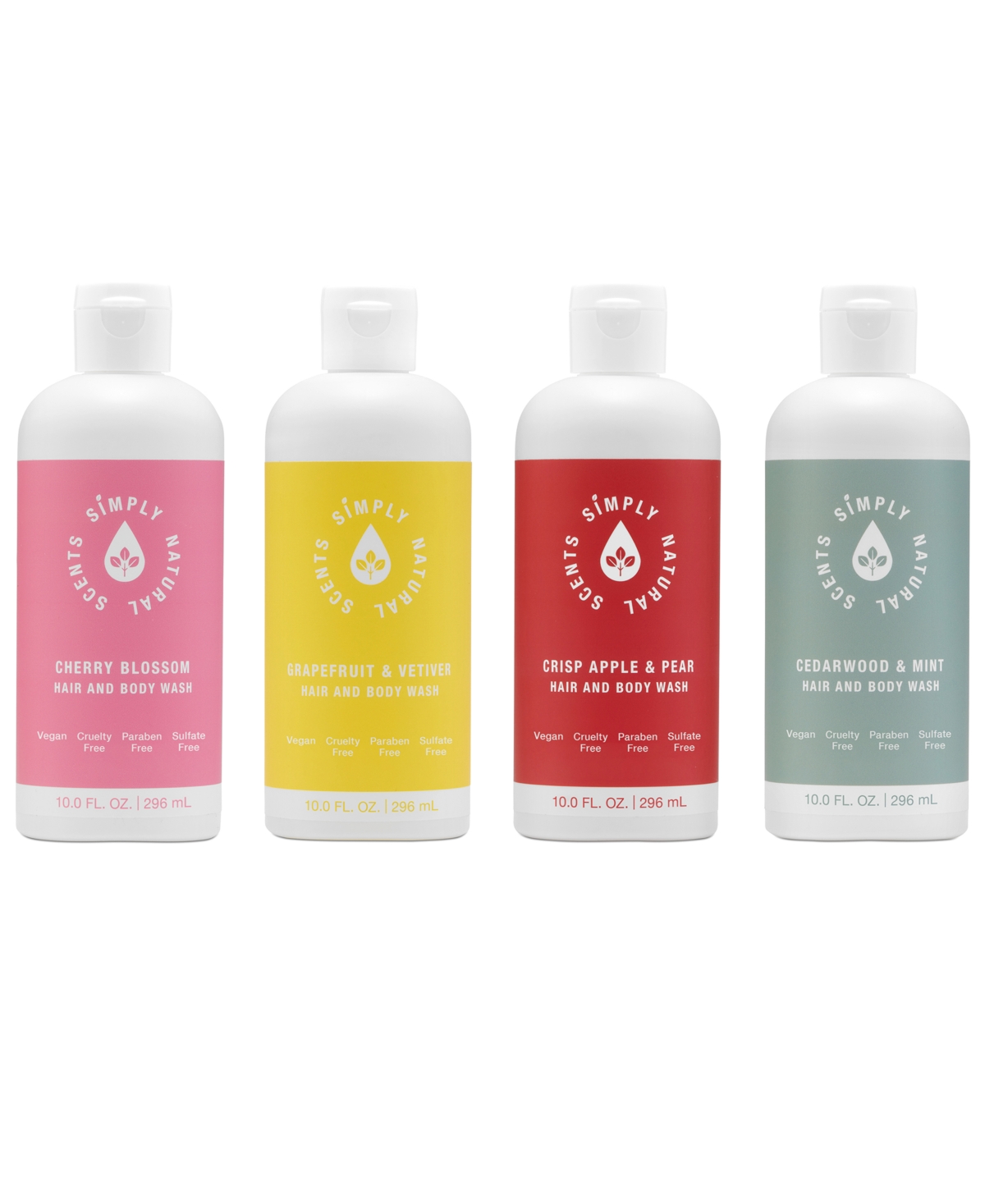 Simply Natural Scents Hair & Body Wash, 10-oz.