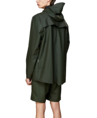 Rains Unisex Short Hooded Raincoat 