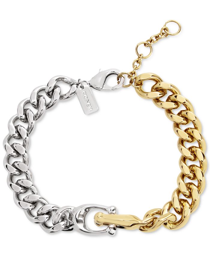 Coach store interlocking bracelet