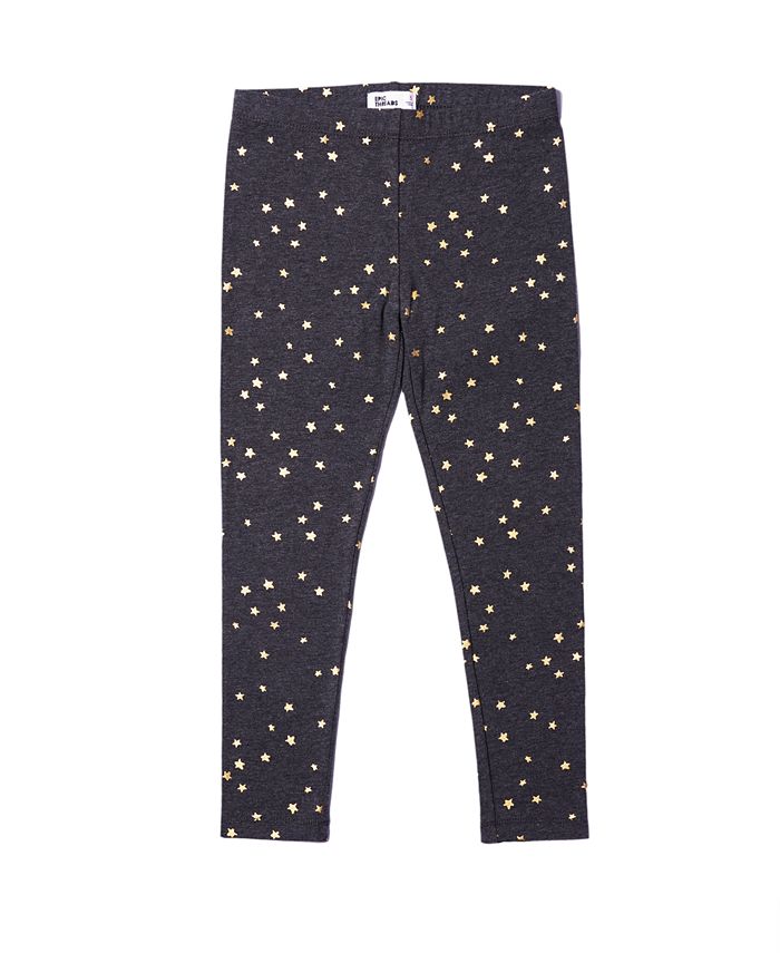 Epic Threads Little Girls Star Print Legging, Created for Macy's Macy's
