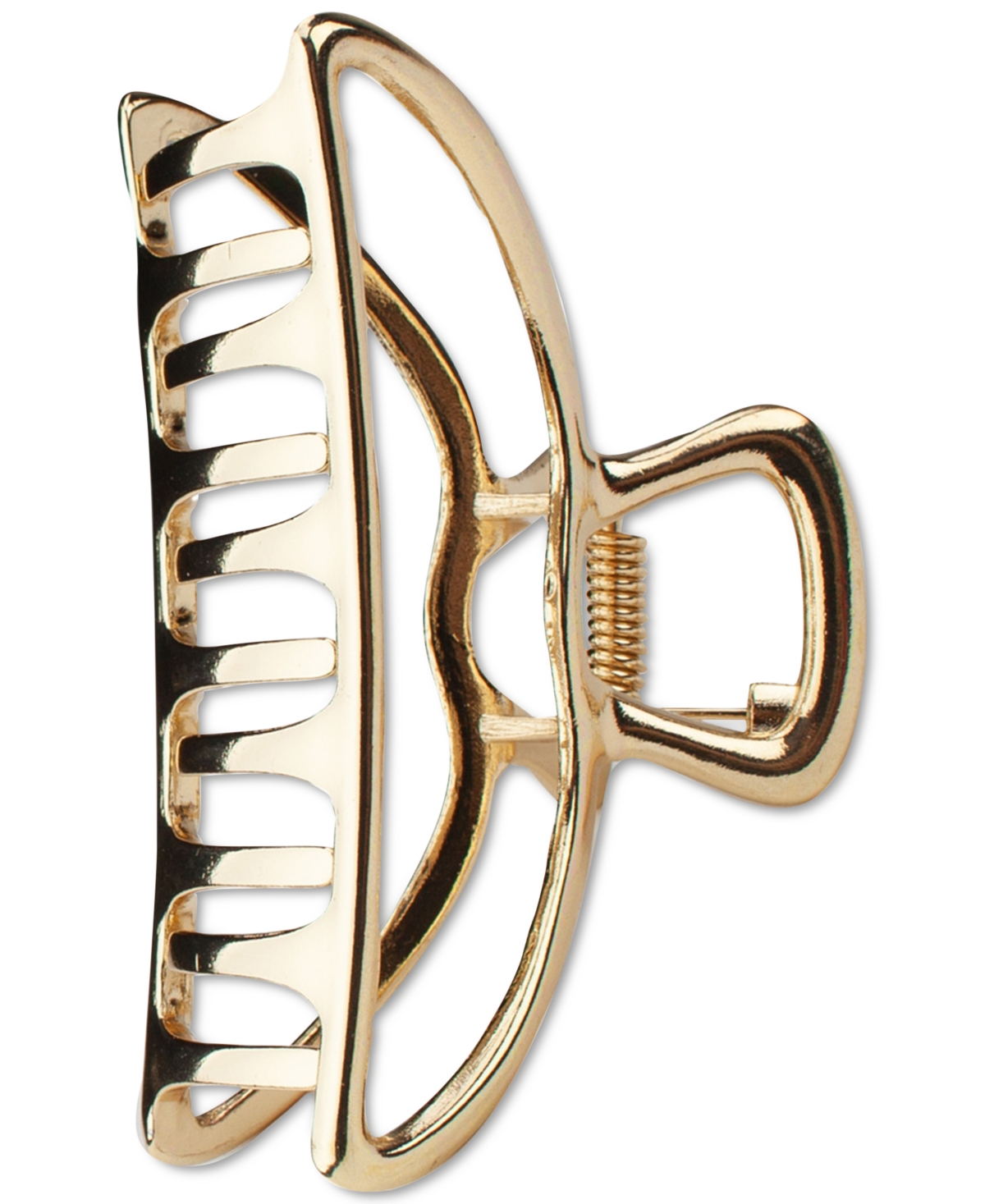 Kitsch Open Shape Claw Clip In Gold