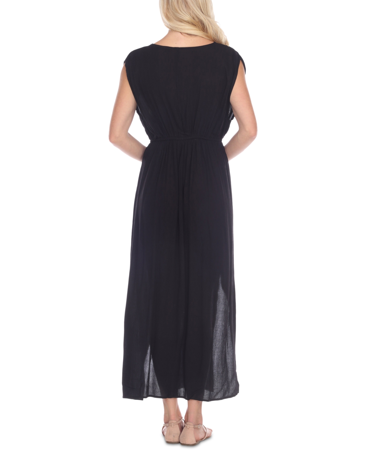 Raviya Front Slit Cover-Up Dress