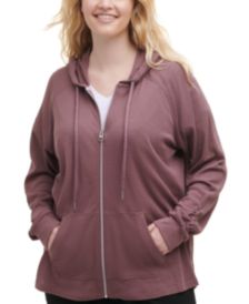 Plus Size Zipper Hoodie