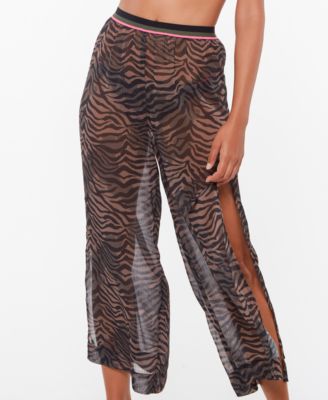Kitty Kitty Slit-Side Cropped Pants 