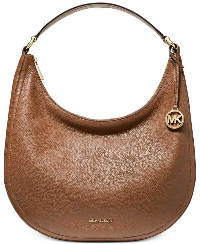 Michael Kors Lydia Large Leather Hobo Bag & Reviews - Handbags &  Accessories - Macy's