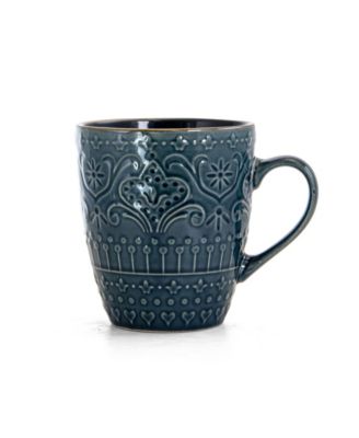 Deep Sea Mozaic 16 Pc. Dinnerware Set, Service for 4