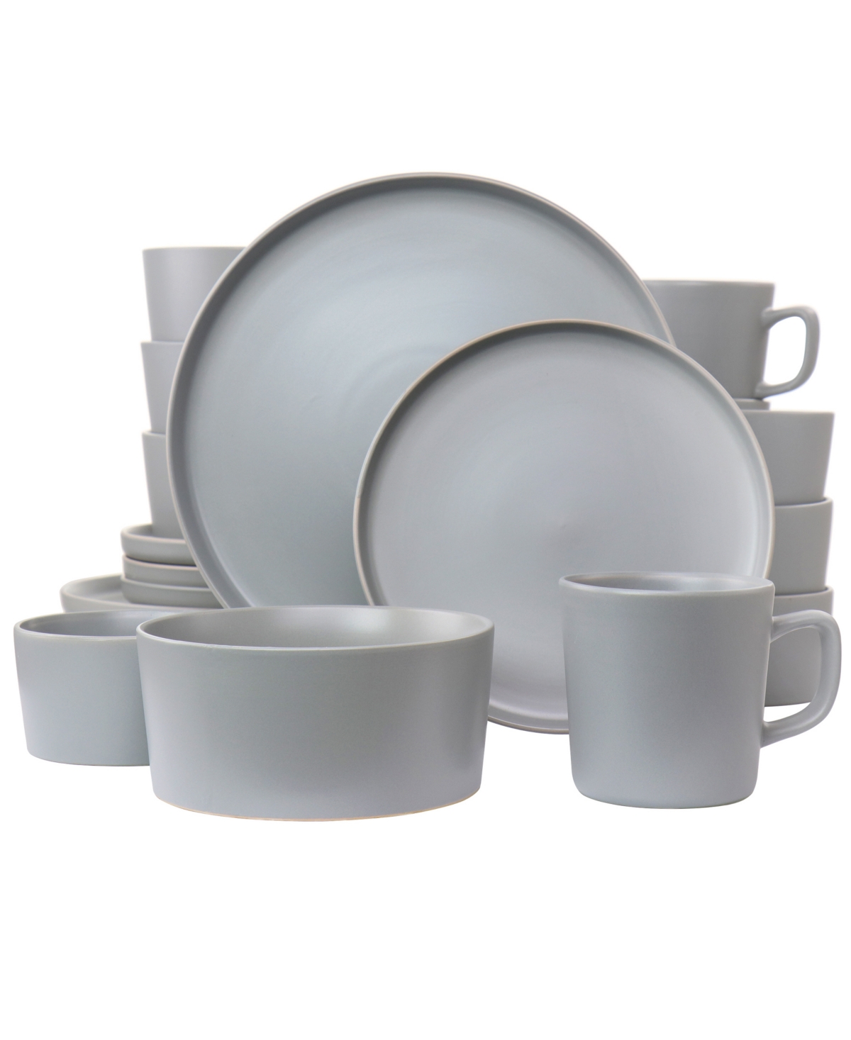 ELAMA LUXMATTE MATTE DINNERWARE SET OF 20 PIECES