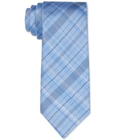 Men's Diffuse Shadow Plaid Slim Tie