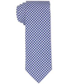 Men's Gingham Slim Tie