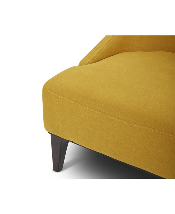 Kuka Home Kuka Fabric Accent Chair, Created for Macy's & Reviews