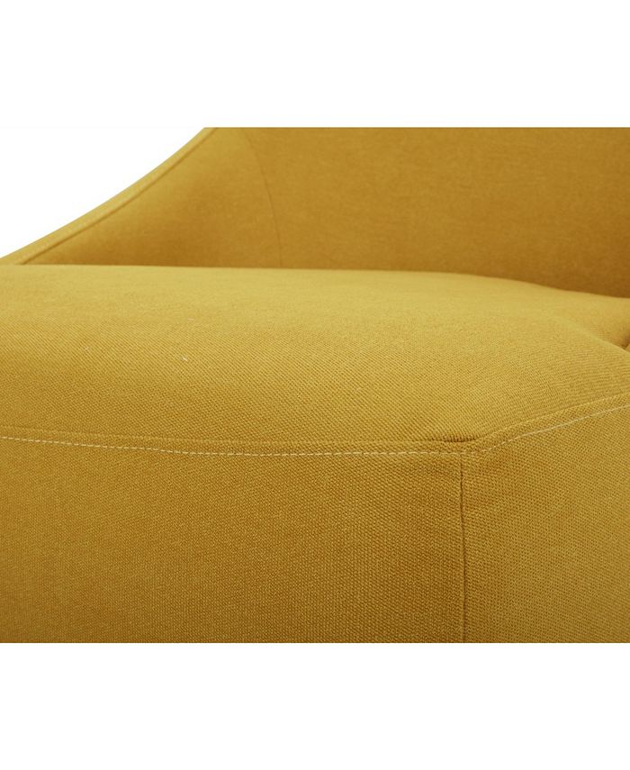 Kuka Home Kuka Fabric Accent Chair, Created for Macy's & Reviews
