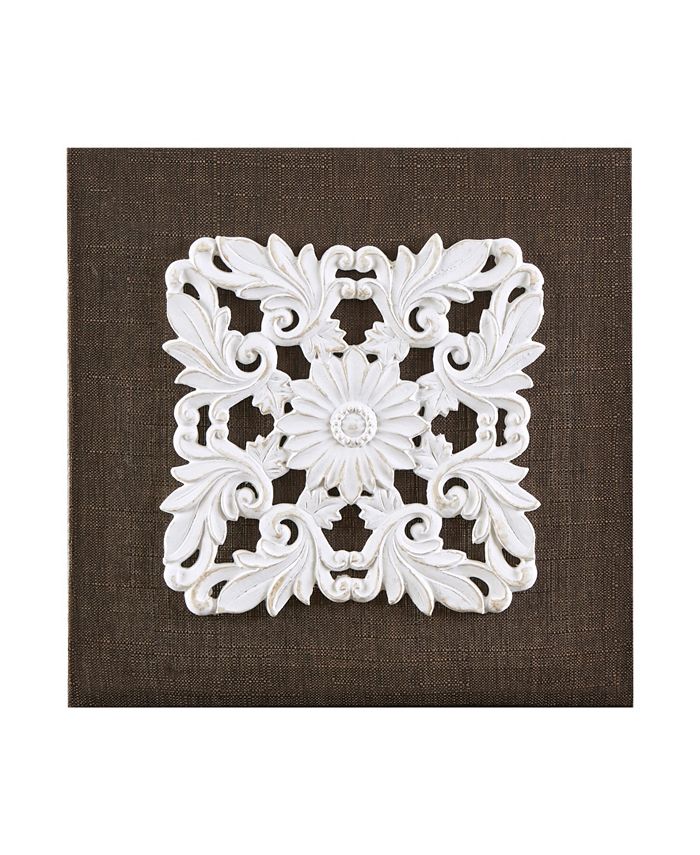 Madison Park Mandala Trinity 3D Embellished Canvas Art, 3 Piece Set