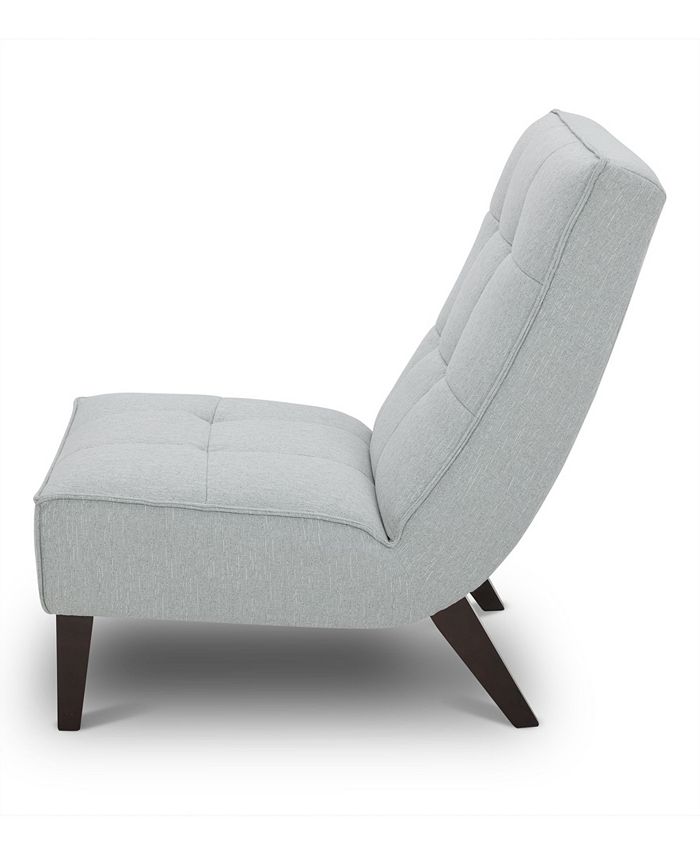 Kuka Home Kuka Fabric Accent Chair & Reviews Furniture Macy's