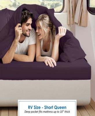 Premier 1800 Series Deep Pocket Bed 4 Piece Sheet Set, RV Queen