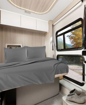 Premier 1800 Series Deep Pocket Bed 4 Piece Sheet Set, RV Queen