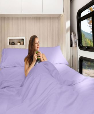 Premier 1800 Series Deep Pocket Bed 4 Piece Sheet Set, RV Queen