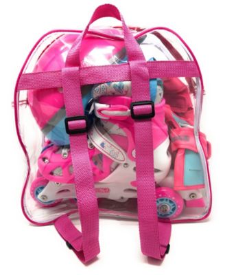 Chicago Adjustable Inline Training Skate 8pc Combo Set - Size M (1-4)