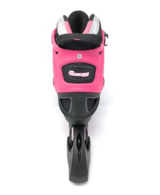 Girls Adjustable Inline Skates - Size M (J13-4)