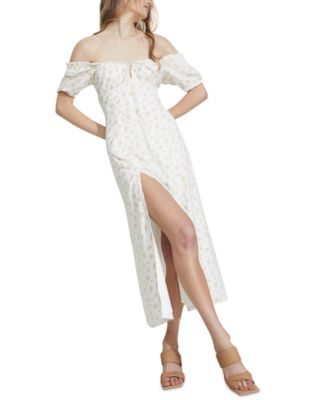 bardot diamond lace dress