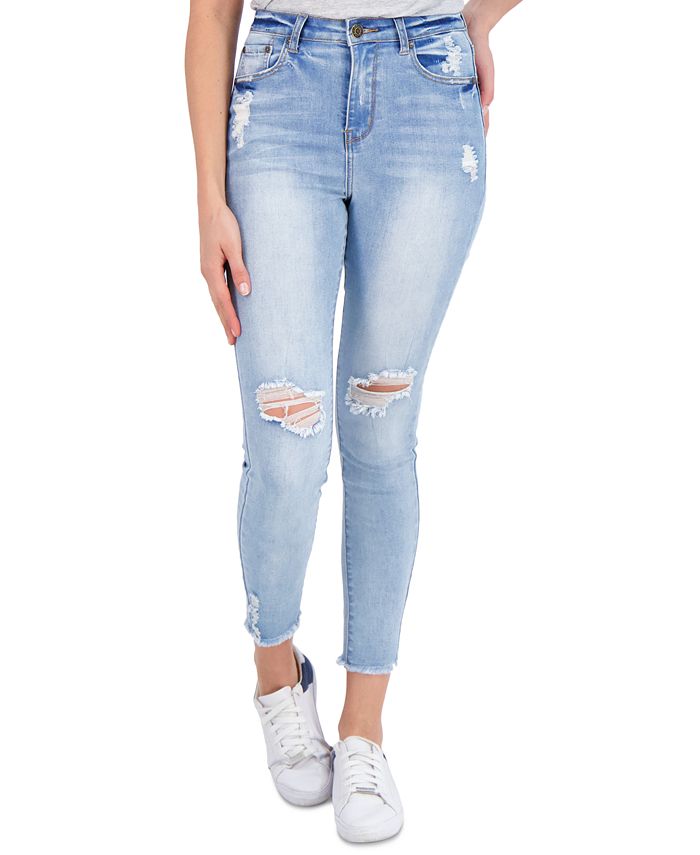 Destroyed jeans cheap for juniors