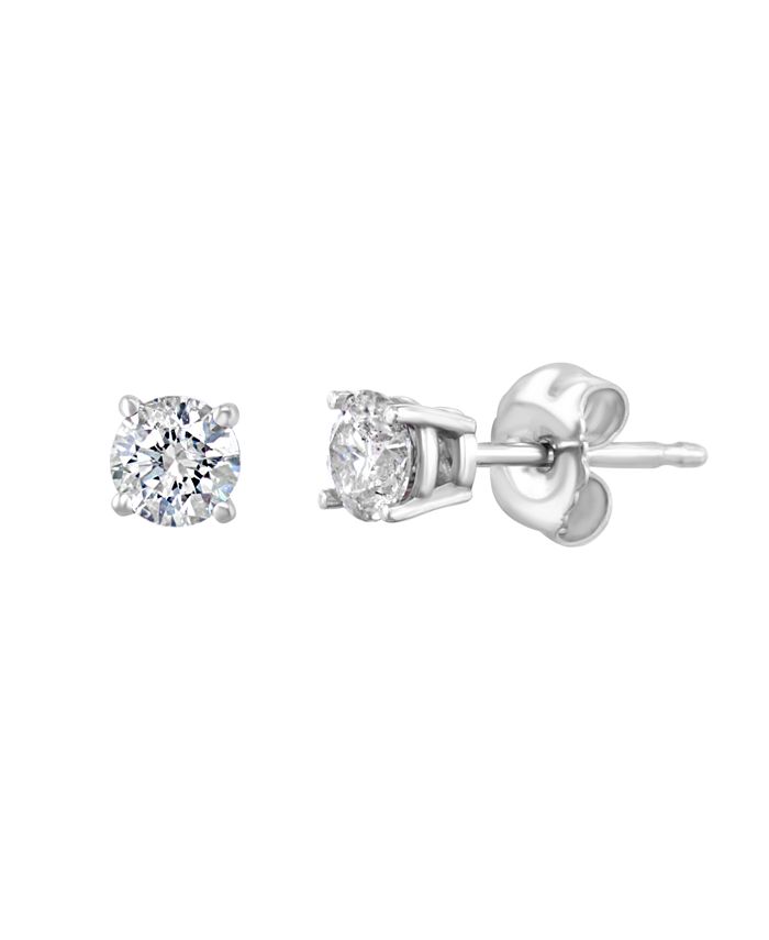 Macy's diamond clearance studs sale