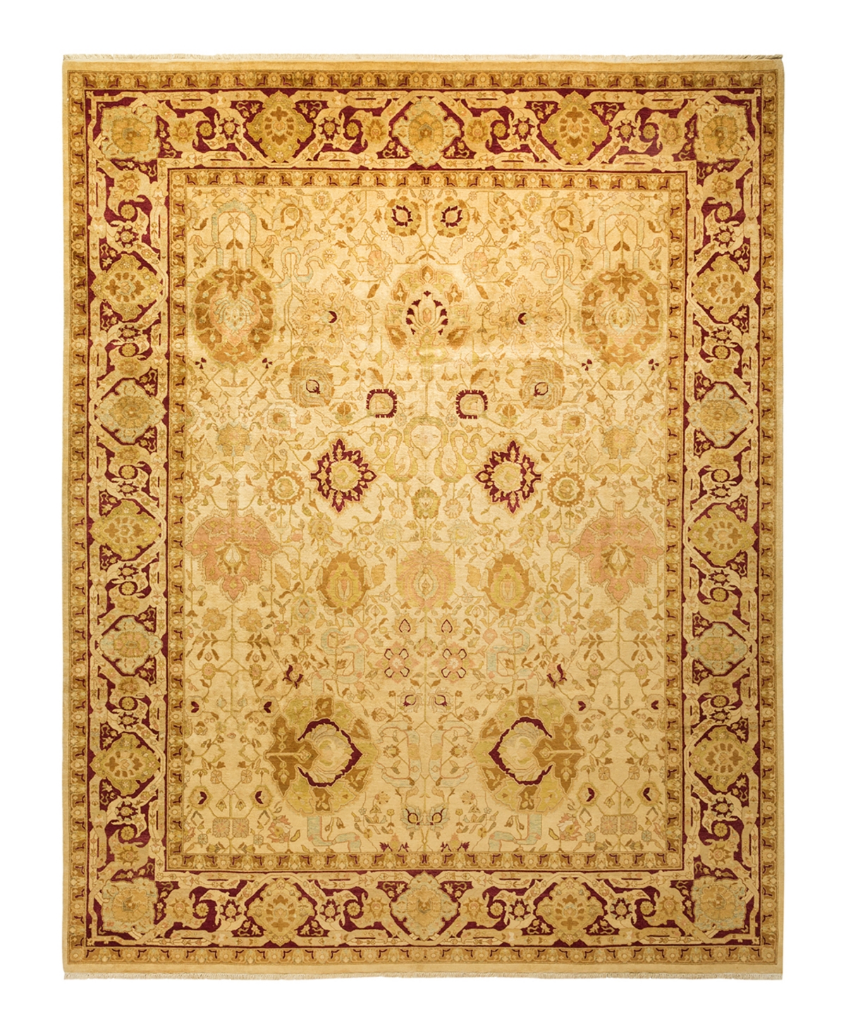 Closeout! Adorn Hand Woven Rugs Mogul M1207 9'3in x 11'6in Rectangle Area Rug - Ivory