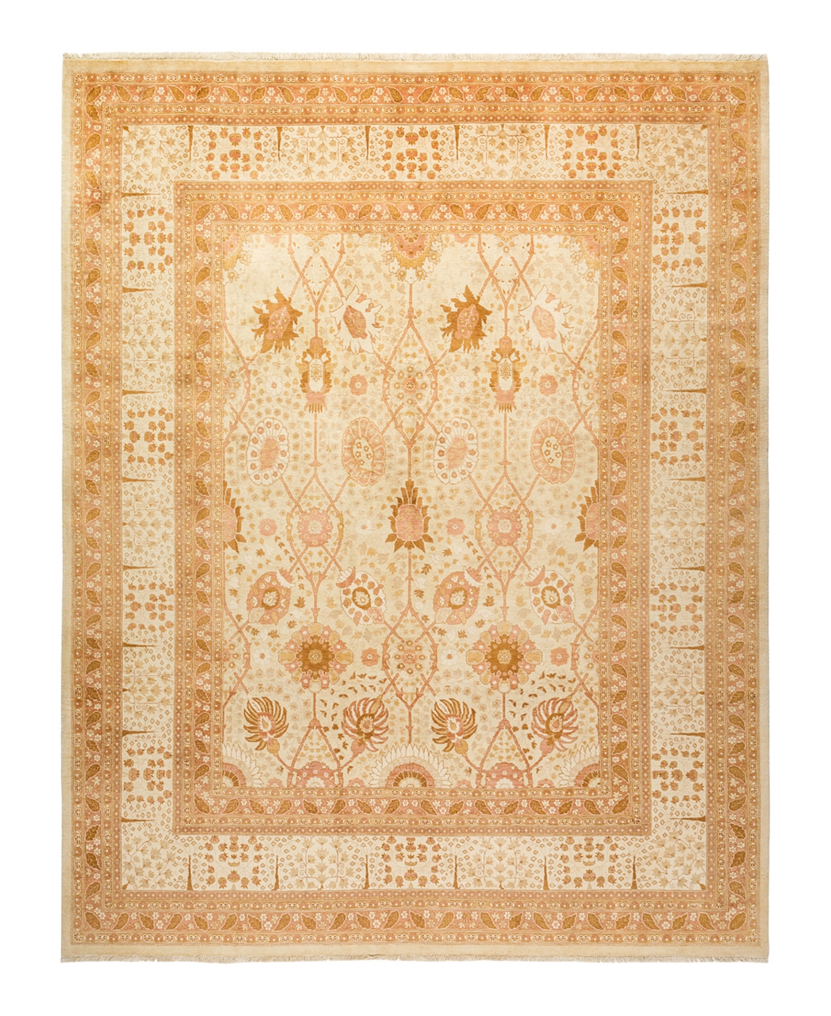 Closeout! Adorn Hand Woven Rugs Mogul M1251 8'3in x 10'5in Rectangle Area Rug - Ivory