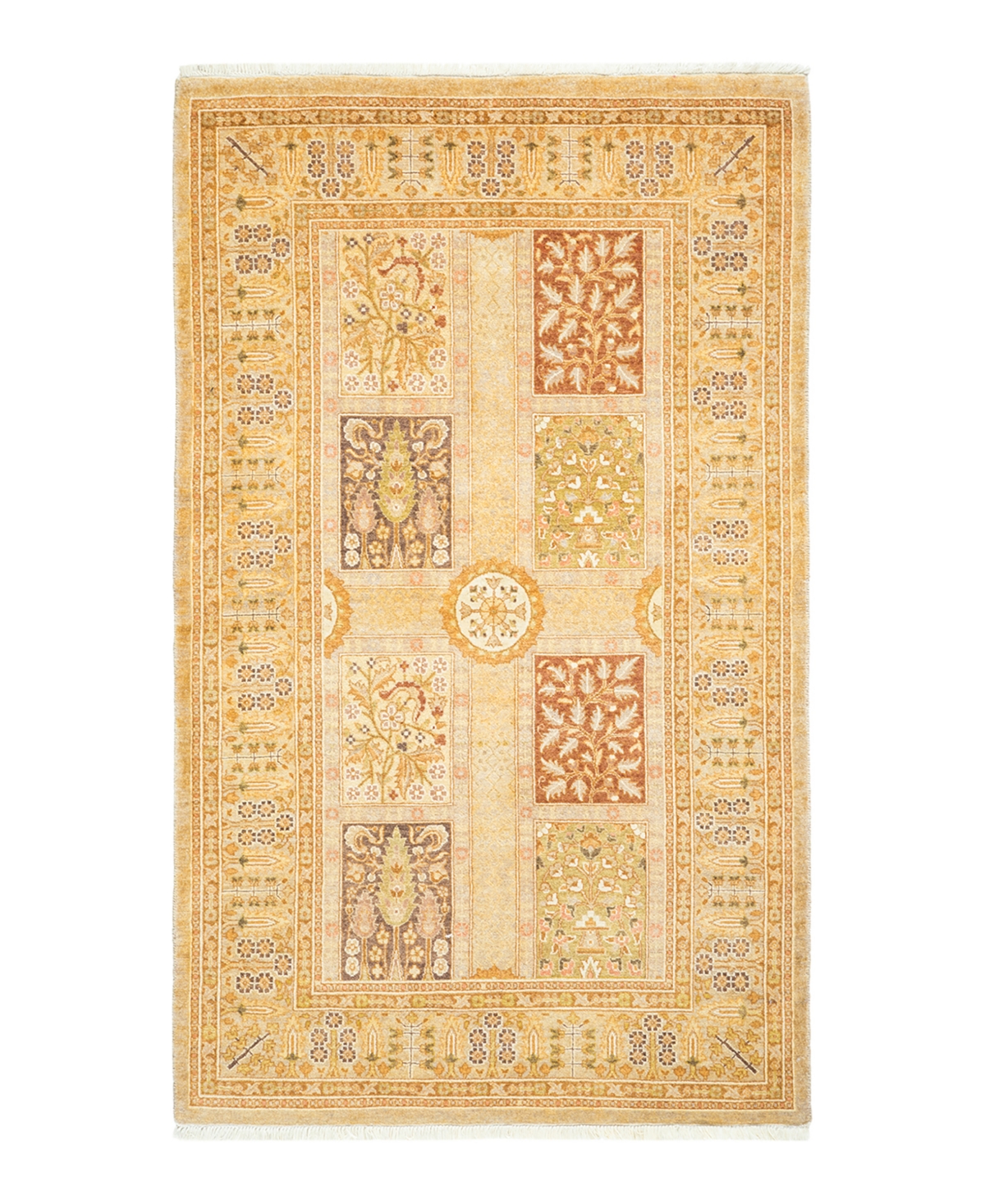 Closeout! Adorn Hand Woven Rugs Mogul M1448 3'1in x 5'2in Area Rug - Sand