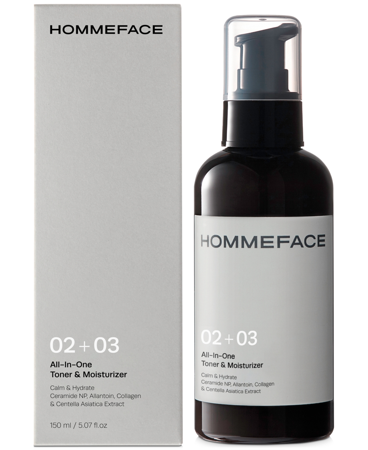 All-In-One Toner & Moisturizer For Men, 5.07 oz. - Heather Gray