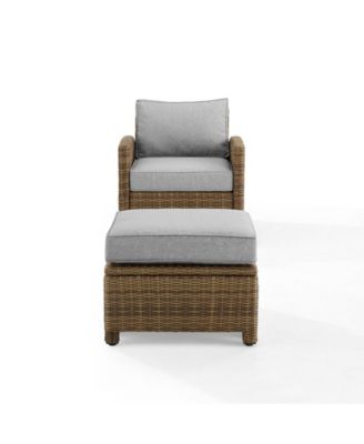 Bradenton Outdoor Wicker Chair Set, 2 Piece